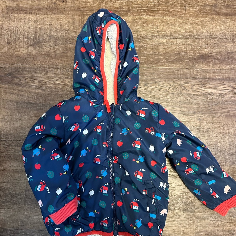 Baby Boden reversible winter coat